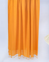 WOOL SHAWL-Mustard Apparel & Accessories KHAS STORES